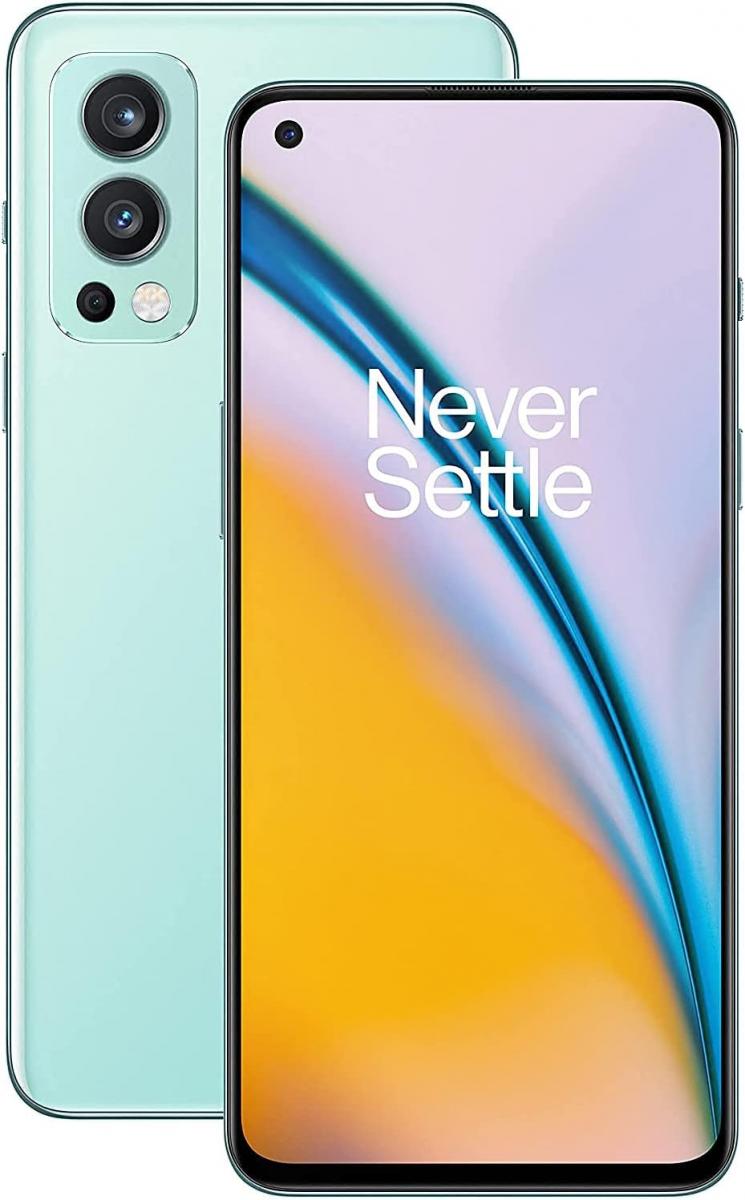 OnePlus Nord2 8GB/8GB / 128GB  5G Dual Mobiltelefon, türkizkék - MÁSOLAT